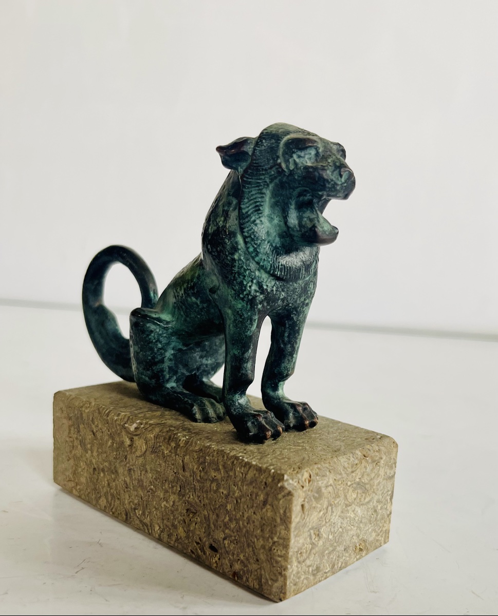Chien Fu en bronze -photo-6